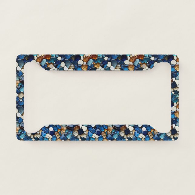 Mosaic License Plate Frame (Front)
