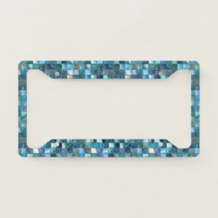 Mosaic License Plate Frame