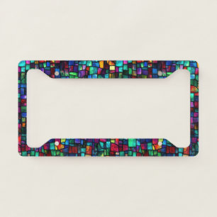 Mosaic License Plate Frame