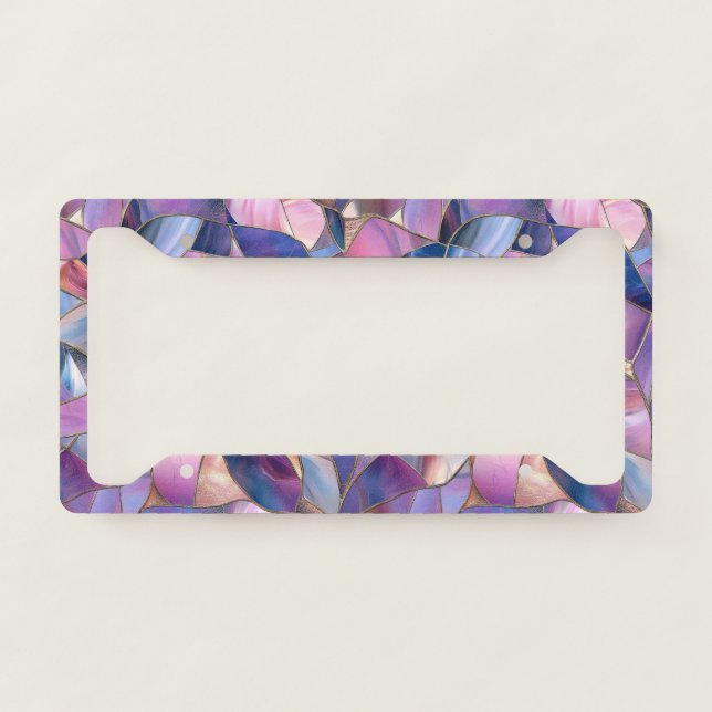 Mosaic License Plate Frame (Front)