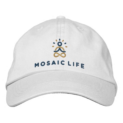 Mosaic Life Embroidered Hat