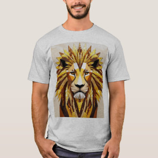 Mosaic Lion T-Shirt Designs