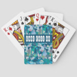 Mosaic Lotus Poker Cards