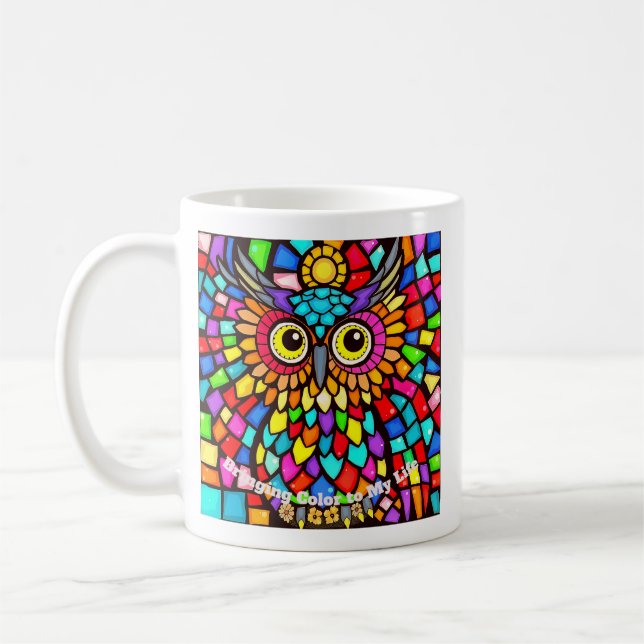 Mosaic Magic  Coffee Mug (Left)