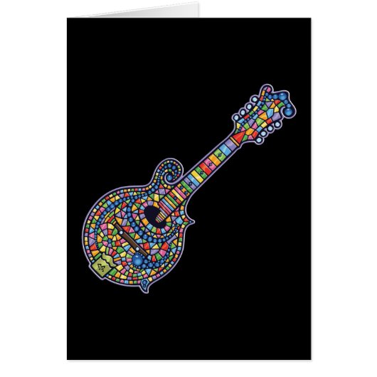 Mosaic Mandolin Cards (Front)