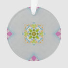 Mosaic Medallion Acrylic Ornament
