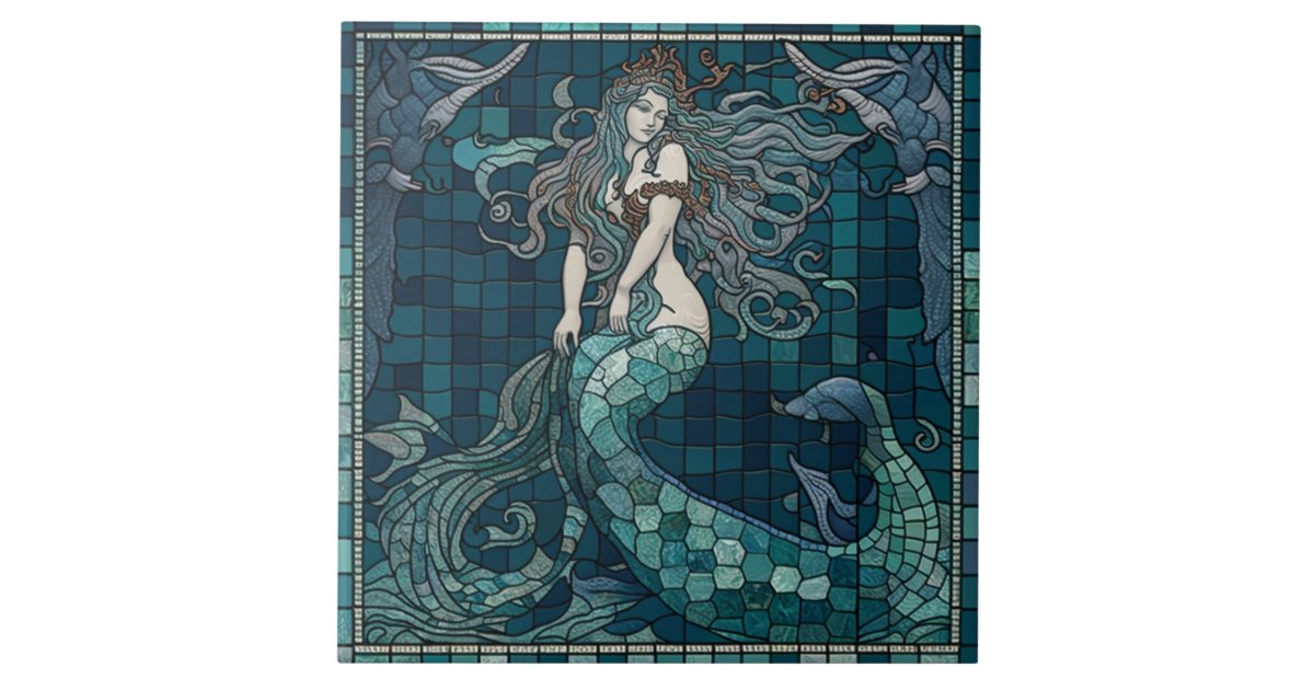 Mermaid Mosaic Leggings