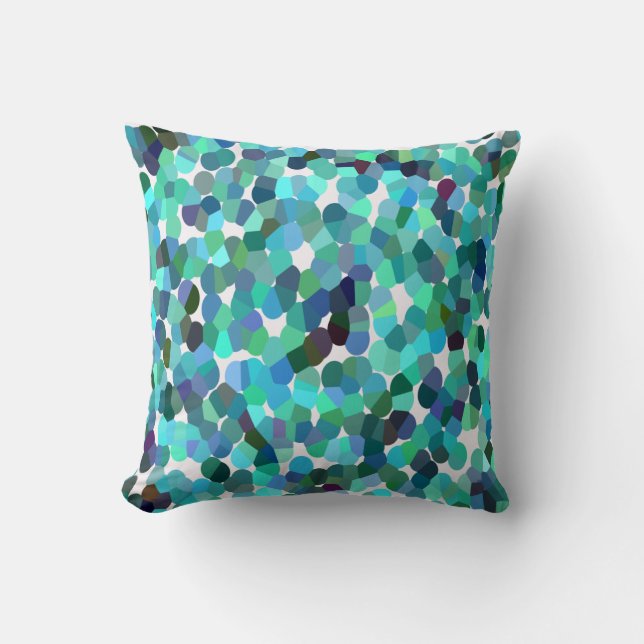 Mosaic Moments.... Throw Pillow (Front)