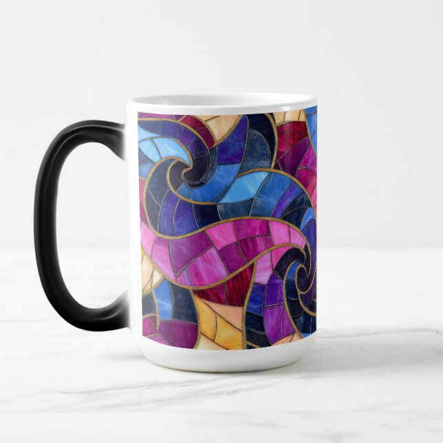 Mosaic Mug Fancy Coffee Mug (Left)