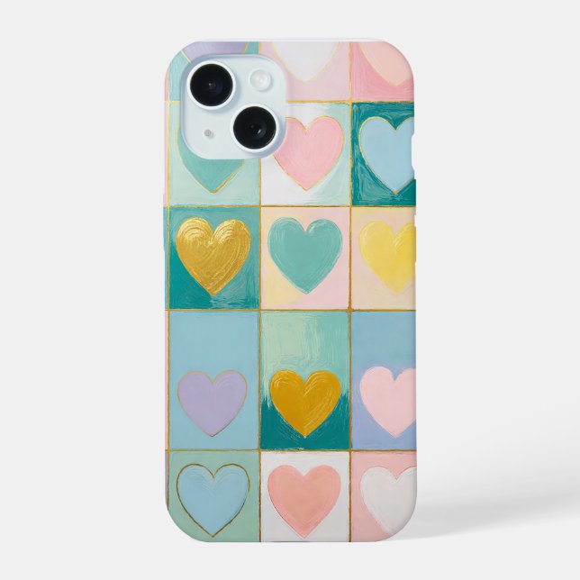 Mosaic of Affection Iphone Case (Back)
