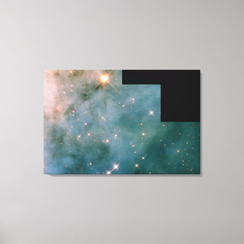 Mosaic of Carina Nebula Region Canvas Print