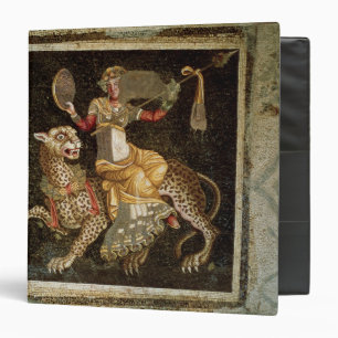 Mosaic of Dionysus riding a Leopard c.180 AD 3 Ring Binder