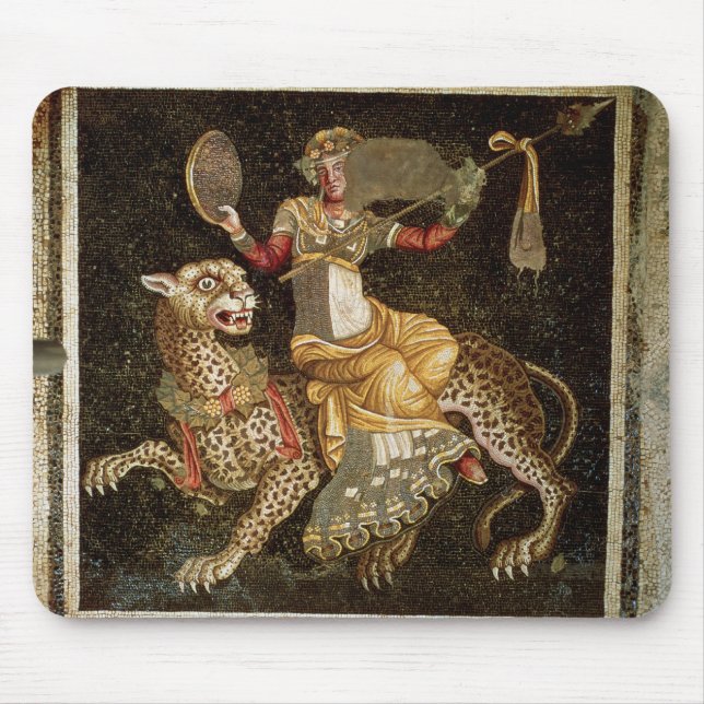 Mosaic of Dionysus riding a Leopard c.180 AD Mouse Pad (Front)