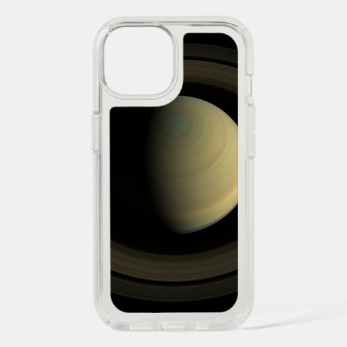 Mosaic Of Planet Saturn And Its Main Rings iPhone 15 Case