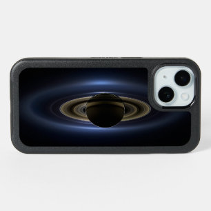 Mosaic Of The Saturn System Backlit By The Sun. iPhone 15 Case