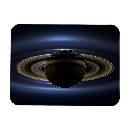 Mosaic Of The Saturn System Backlit By The Sun Magnet