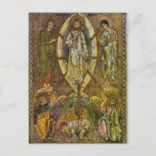 Mosaic of the Transfiguration Orthodox Christian Postcard