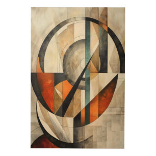 Mosaic of Time Wood Wall Art