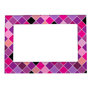 Mosaic on glass 10 magnetic frame