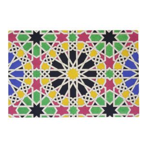 Mosaic ornament in the south side of the Court of Placemat