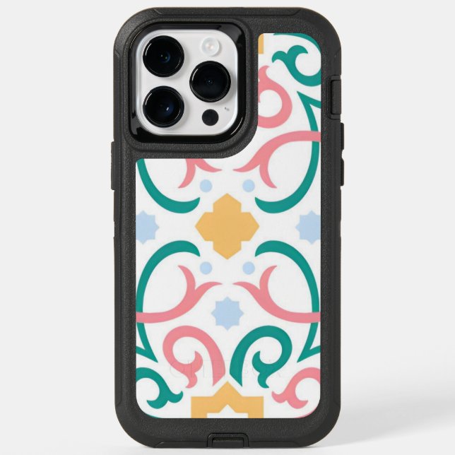 Mosaic/pastel/spring  otterbox iPhone case (Back)