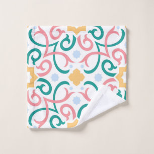 Mosaic/pastel/spring wash cloth