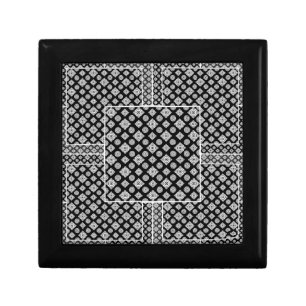 Mosaic Pattern 01.BW.b Gift Box