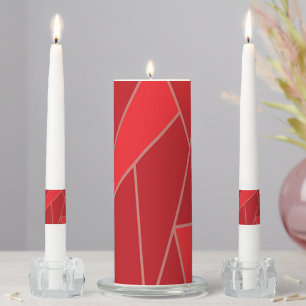 Mosaic Pattern 7 Unity Candle Set