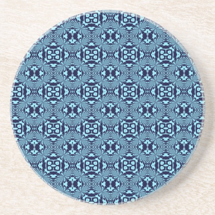 Mosaic pattern (Blue) Coasters