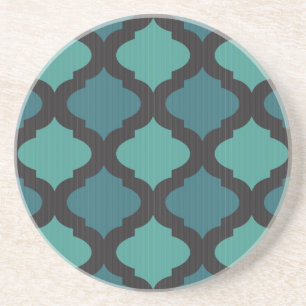 Mosaic pattern in arab style drink coaster
