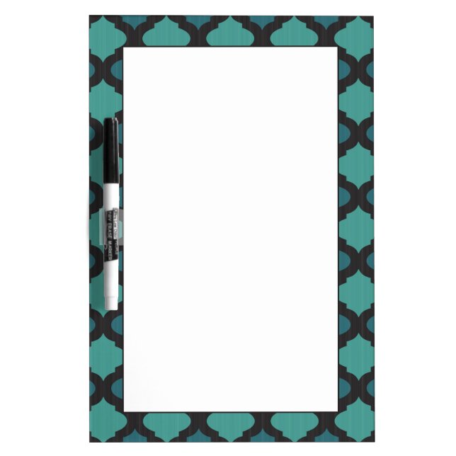 Mosaic pattern in arab style dry erase board (Front)