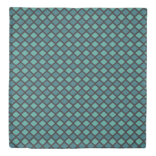 Mosaic pattern in arab style duvet cover