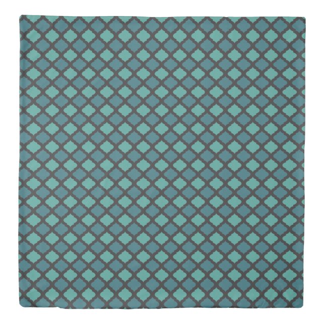 Mosaic pattern in arab style duvet cover (Front)