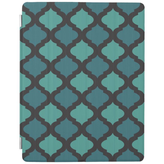 Mosaic pattern in arab style iPad air cover (Front)