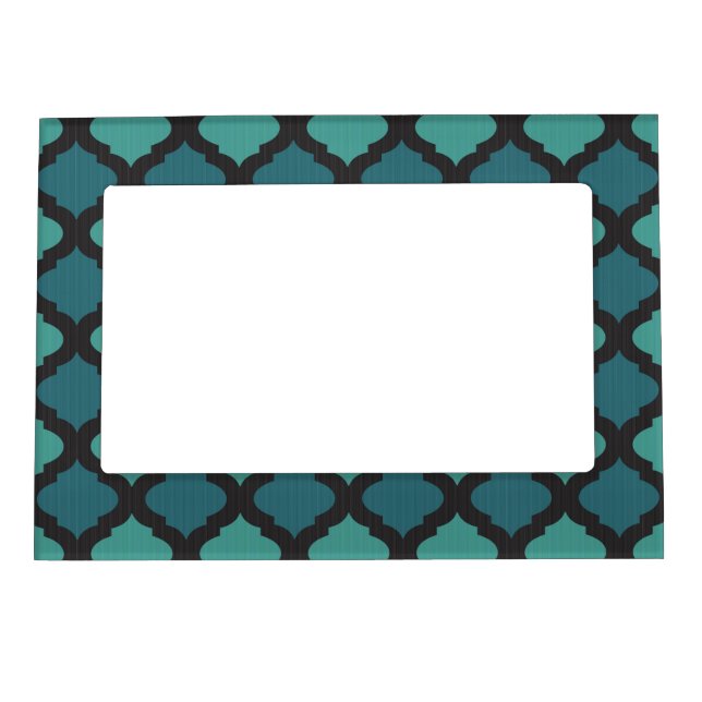 Mosaic pattern in arab style magnetic frame (Front)