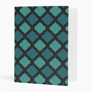 Mosaic pattern in arab style mini binder