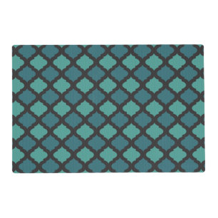 Mosaic pattern in arab style placemat