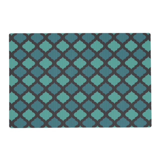 Mosaic pattern in arab style placemat (Front)