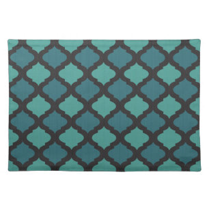 Mosaic pattern in arab style placemat