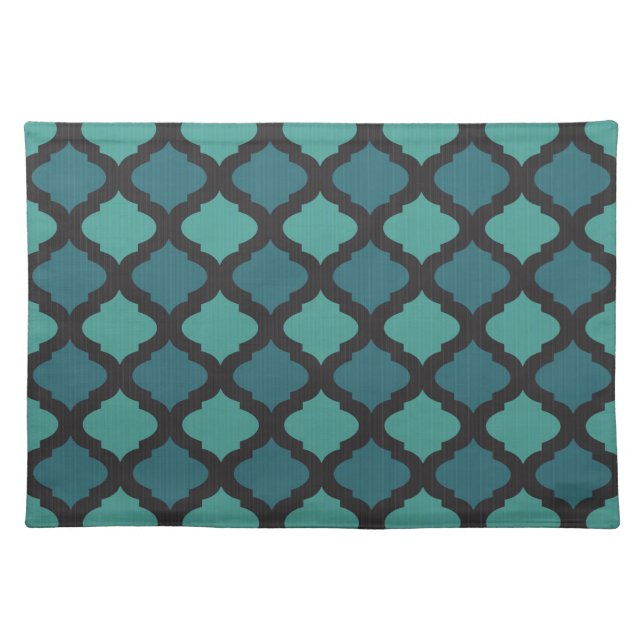 Mosaic pattern in arab style placemat (Front)