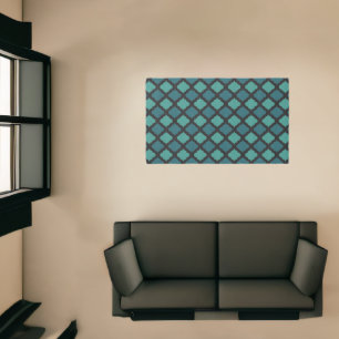 Mosaic pattern in arab style rug