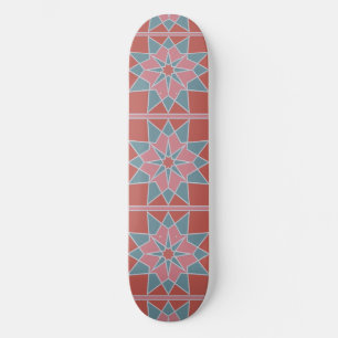 Mosaic pattern skateboards