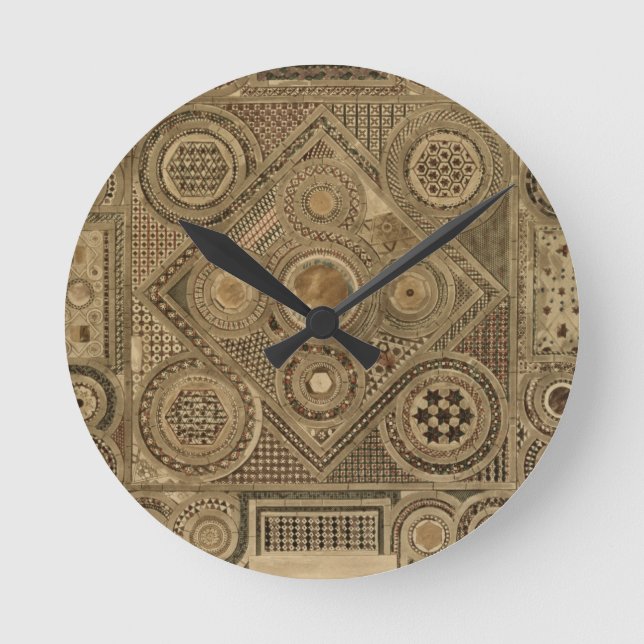 Mosaic Pavement Before the Altar, plate A from 'We Round Clock (Front)