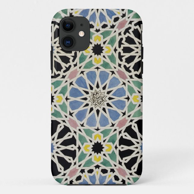 Mosaic Pavement in the Alhambra, from 'The Arabian Case-Mate iPhone Case (Back)