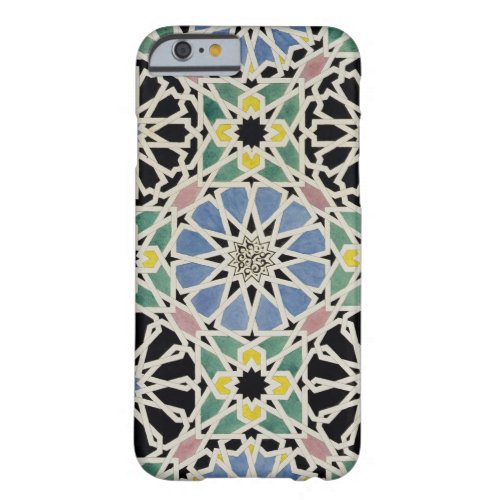 Mosaic Pavement in the Alhambra from The Arabian Barely There iPhone 6 Case