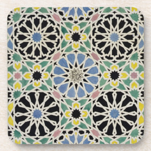 Mosaic Pavement in the Alhambra, from 'The Arabian Drink Coaster