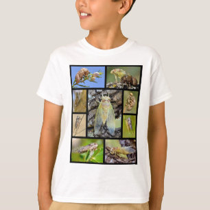 Mosaic photos cicadas T-Shirt