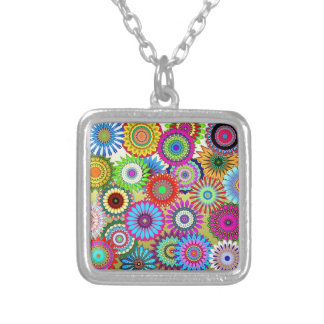 Mosaic Pinwheels Necklace