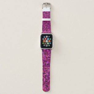 Mosaic Purple Pink Apple Watch Band