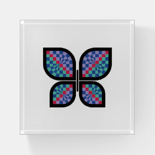 Mosaic Radiance Butterfly Paperweight